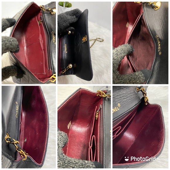 Vintage Full Flap Bag Quilted Lambskin Medium - Picture 11 of 16